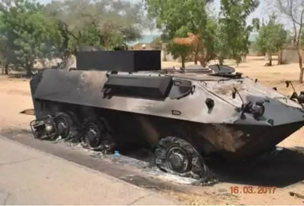 Boko Haram Leaves Small Town in Borno in Ruins... See Disturbing Pictures